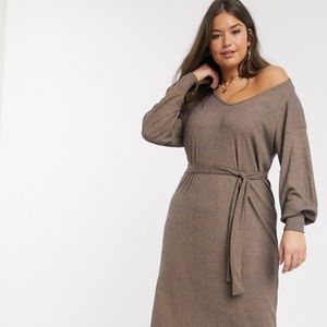ASOS Design Curve Dress with Belt
